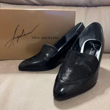 VIVA ANGELINA 블랙 펌프스 22cm