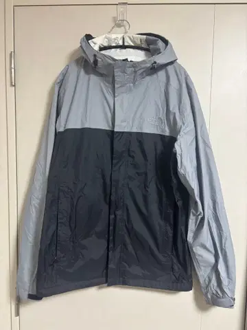 THE NORTH FACE 마운틴 후드티 그레이/블랙