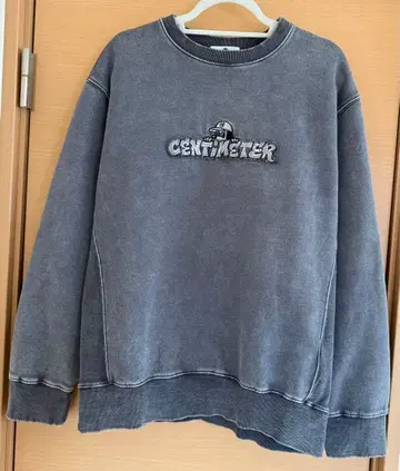 자수 와펜 속기모 맨투맨 cm