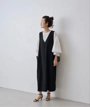 BEARDSLEY 비어즐리 코쿤 오버롤 스커트 1