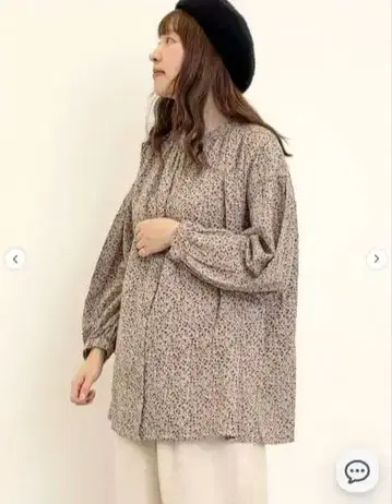 [ 미사용 택 포함 ] 사만사 모스모스 블라우스 튜닉 베이지 sm2