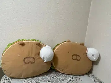 우사마루 모구모구 버거 쿠션 B상 2개 세트