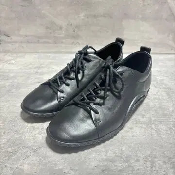 [ 미사용 새상품 ] ecco 레이스업 스니커즈 22cm 가죽