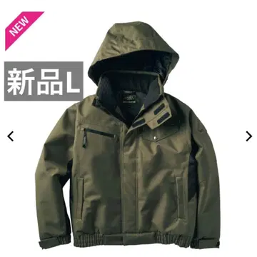 새상품 더블 플랩 방수 방한 블루종 L 사이즈 카키