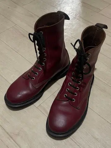 레어 Dr.Martens 10홀 uk7 잉글랜드제 차심