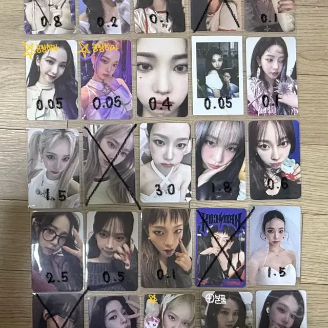 에스파 포카, 개봉앨범, 구성품, 슬로건, 응원봉 판매양도