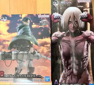 진격의 거인 제일복권 여성형 거인 리바이 피규어