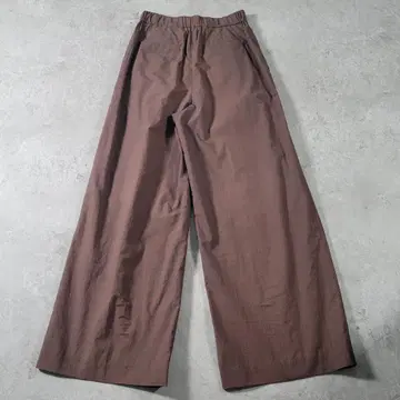 [ 새상품급 ] UNTITLED 턱 와이드 팬츠 브라운 1 S