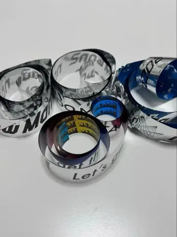 SnowMan 은색 테이프 세트