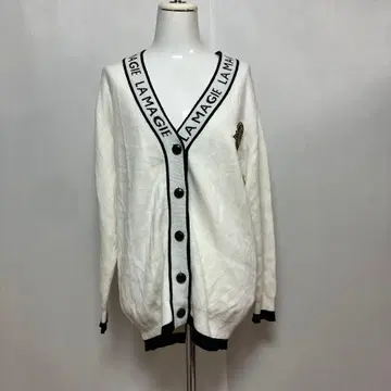 야마다야 FENNEL 새상품 가디건 화이트 사이즈 38