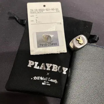 빌월레더 PLAYBOY 실버 반지 L 사이즈