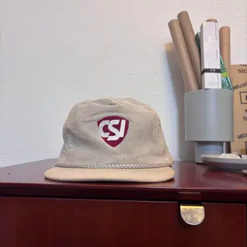 빈티지 캡 코듀로이 프론트 로고 90s BS78