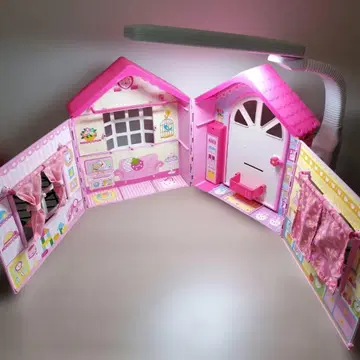 멜짱 소꿉놀이용 집 핑크