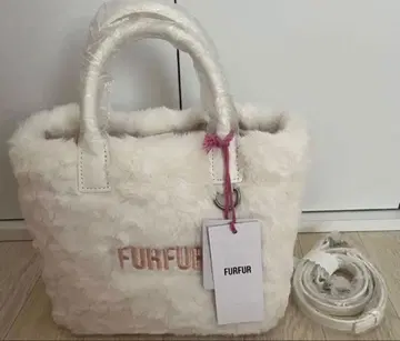 FURFUR 한정 컬러 에코 퍼 토트백 LPNK