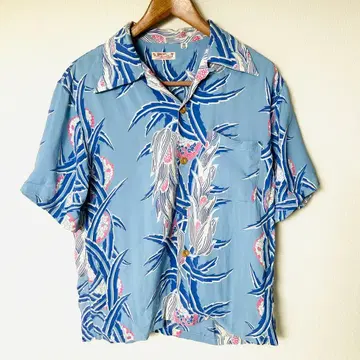 동양 엔터프라이즈 SUN SURF 산 서프 레이온 하와이안 셔츠