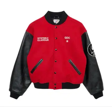 GDC HYSTERIC GLAMOUR 콜라보 바시티 자켓 L 사이즈