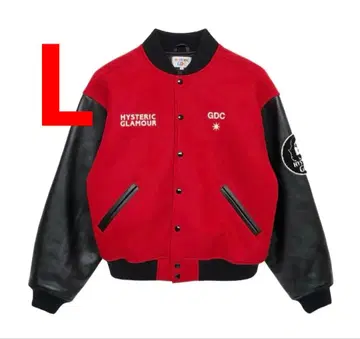 GDC HYSTERIC GLAMOUR 콜라보 바시티 자켓 L 사이즈