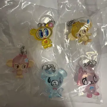 나루미야 메지루시 액세서리 하나짱 피코 민트 럭키 민키 5종 세트