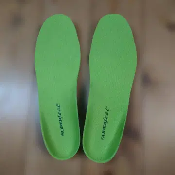 슈퍼피트 그린 인솔 size E 28.5cm