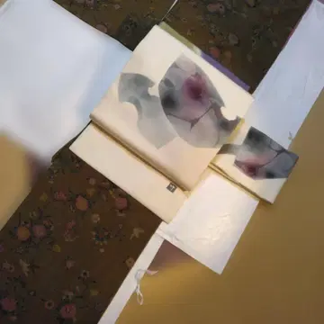 기모노(코몬)와 오비 순수 실크