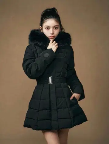 Darich 다리치 레이디 미디 다운 코트 BLK M