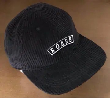 ROARK REVIVAL 캡 블랙 CAP 코듀로이 모자 로아크