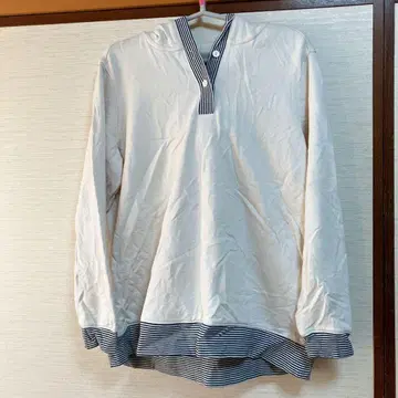 새상품급 LAND'S END 랜즈엔드 후드티 [ L/P ] 아이보리