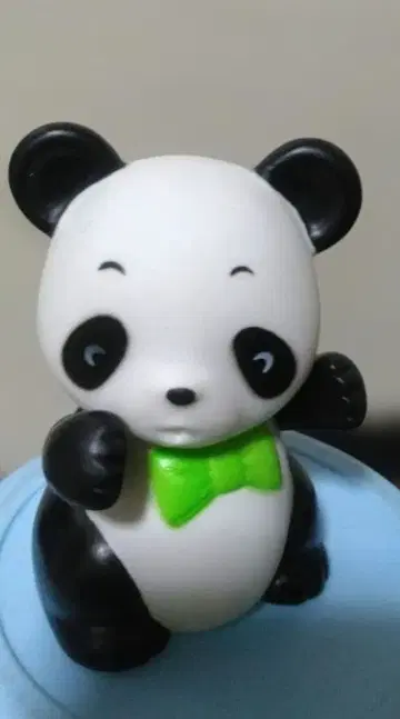 쇼와 레트로 팬더 우편 저금 소프트 비닐 저금통