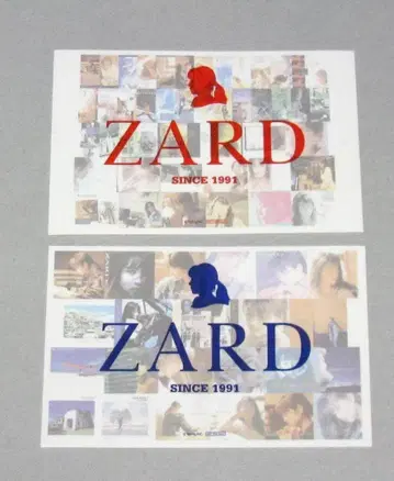 ZARD 스티커 2종 세트 앨범Ver. & 싱글Ver.