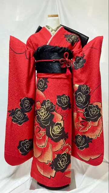 후리소데 풀세트 후리소데 후리소데 세트 성인식 후리소데 6점 세트