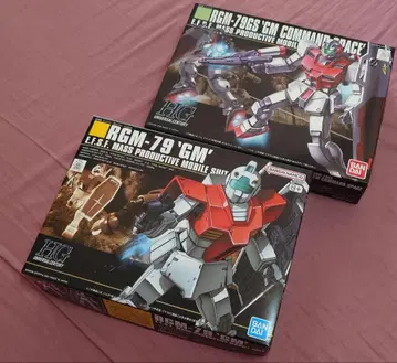 HGUC 1/144 짐 & 짐 커맨드 2체 세트