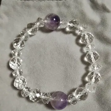 자수정 엘레스탈 팔찌