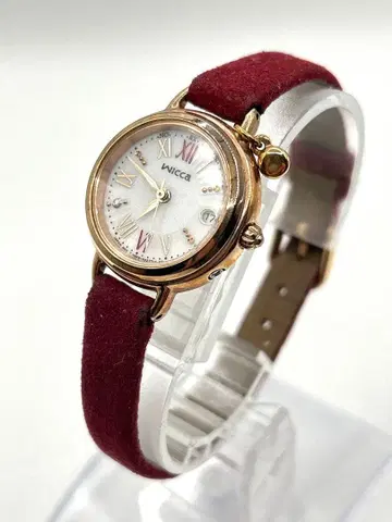 CITIZEN wicca 위카 여성용 시계 럭키 참