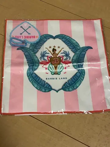 바비랜드 타월 핑크