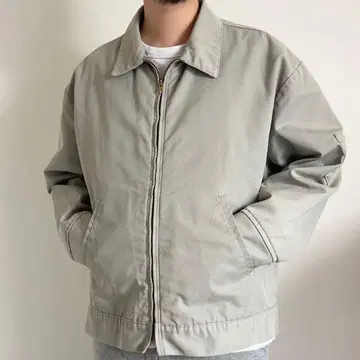 00s USA 기획 Dickies 아이젠하워 자켓 실버 쇼트 기장