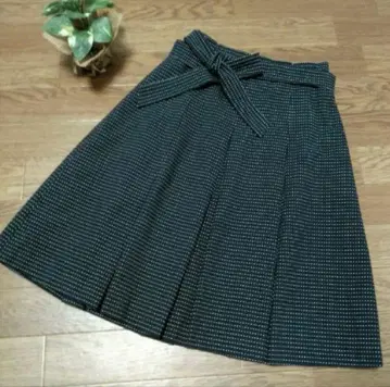 아나이 스커트 리본