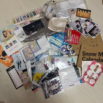 SnowMan 묶음 판매 세트