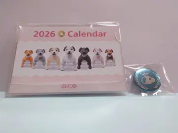 aibo 2026년 달력 & 캔뱃지