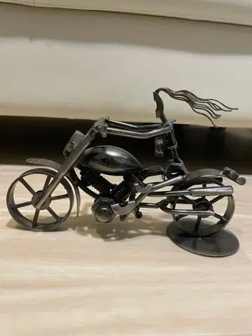 금속제 바이크 미니어처