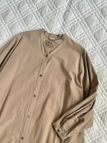 A&S / Front open shirt dress