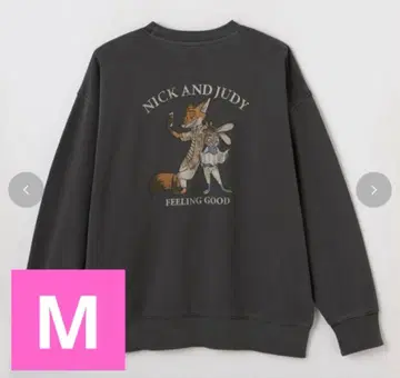 시마무라 주토피아 닉 남성용 맨투맨 M