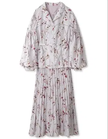 SNIDEL 스나이델 베스트 디테일 프린트 원피스