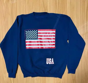 USA 미국 국기 맨투맨