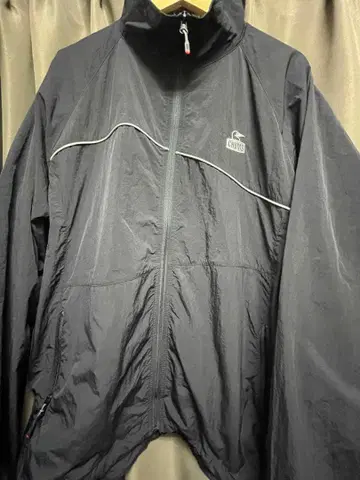 CHUMS 블랙 집업 자켓 XXL