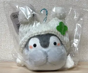 코우펜짱 솜사탕 눈 모자 마스코트