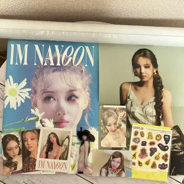 부속품 포스터 포함 IM NAYEON withmuu 트레이딩 카드