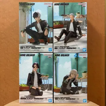 WIND BREAKER Chatting time! 피규어 4체 세트