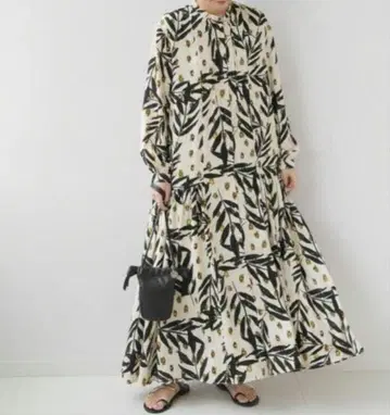 JOURNAL STANDARD relume 보타니컬 원피스 화이트