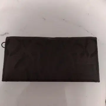 패턴 장지갑 블랙