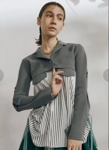 [un3d] 크롭 자켓 사이즈 36